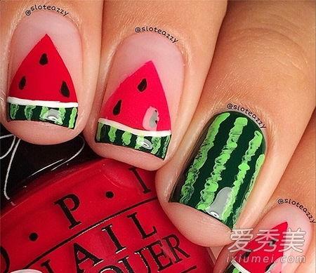吃瓜群众美甲图片大全集,吃瓜群众美甲图片大全集赏析